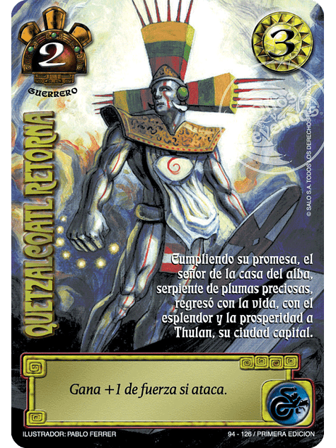 Quetzalcoatl Retorna 1