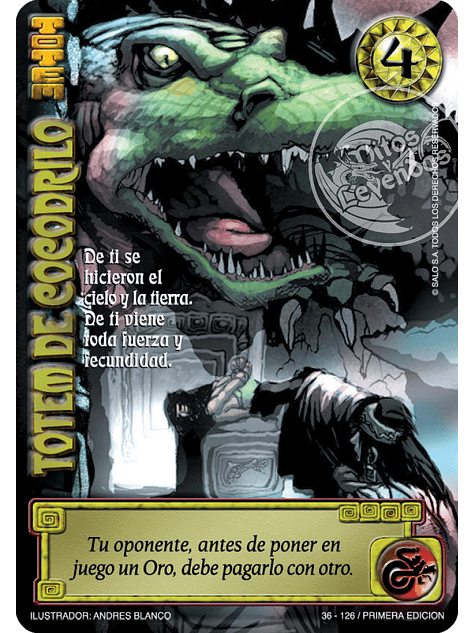 Totem de Cocodrilo 1