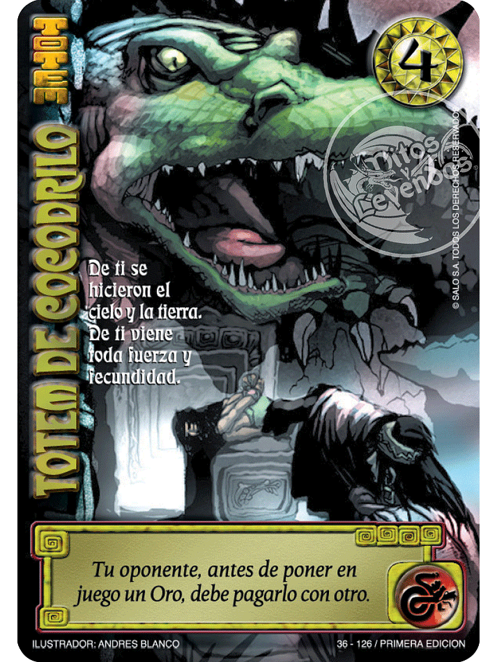 Totem de Cocodrilo 1