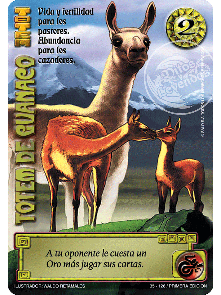 Totem de Guanaco 1