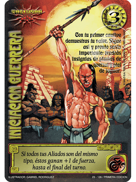 Iniciacion Guerrera 1