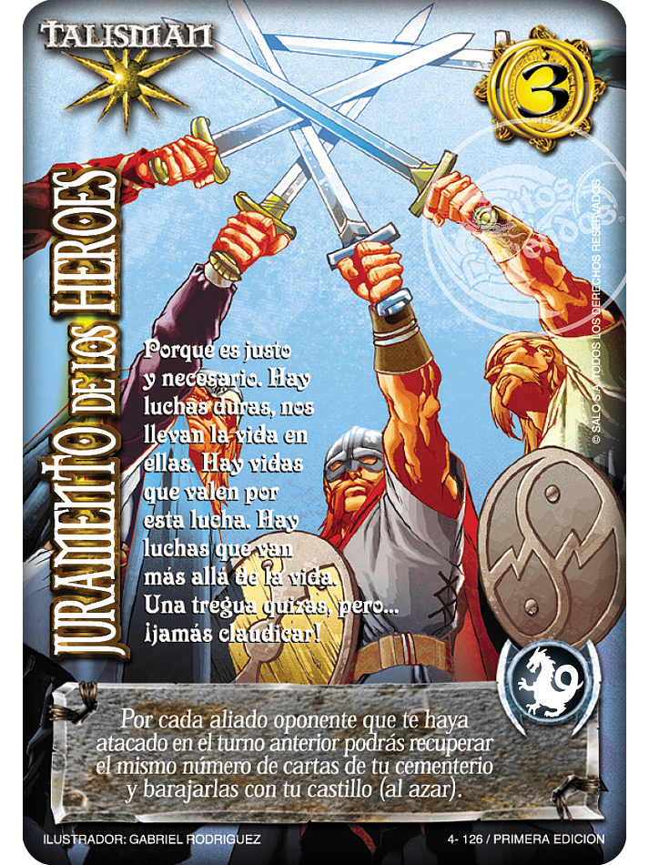 Juramento de los Heroes 1