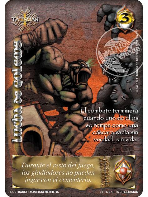 Lucha de Golems 1