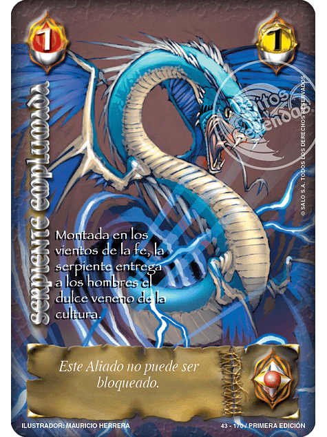 Serpiente Emplumada 1