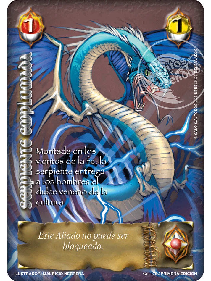 Serpiente Emplumada 1