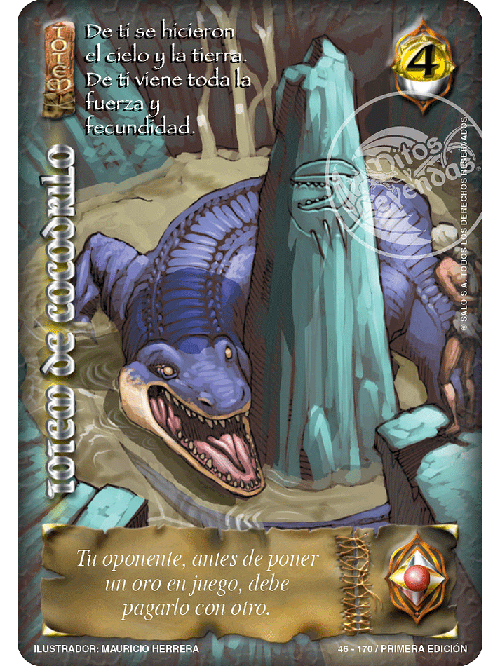 Totem de Cocodrilo 1