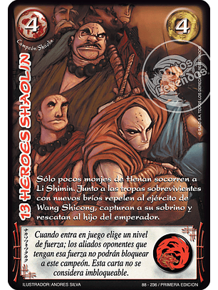 13 Heroes Shaolin
