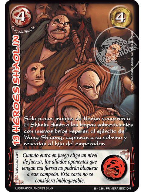13 Heroes Shaolin 1
