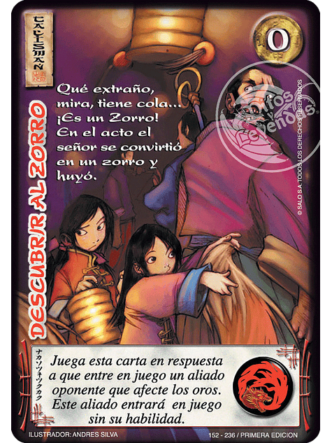 Descubrir al Zorro 1