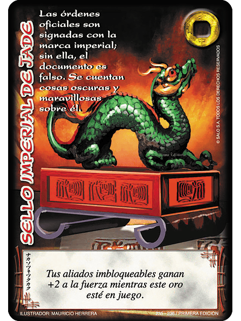 Sello Imperial de Jade 1
