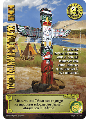 Totem del Pajaro de Trueno