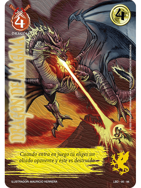 Dragon de Magma 1