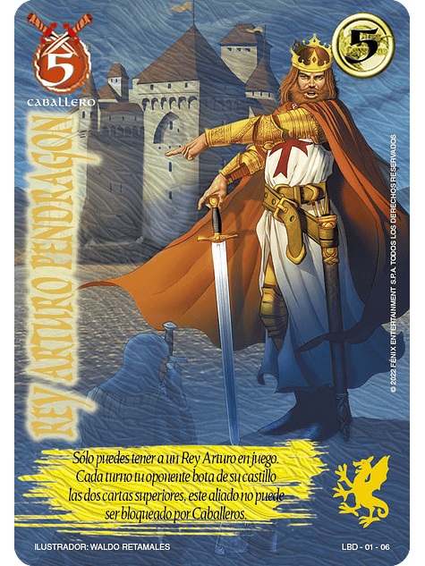Rey Arturo Pendragon 1