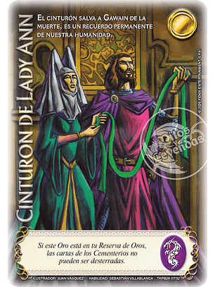 Cinturón de Lady Ann (TKPB26 - Desafío)