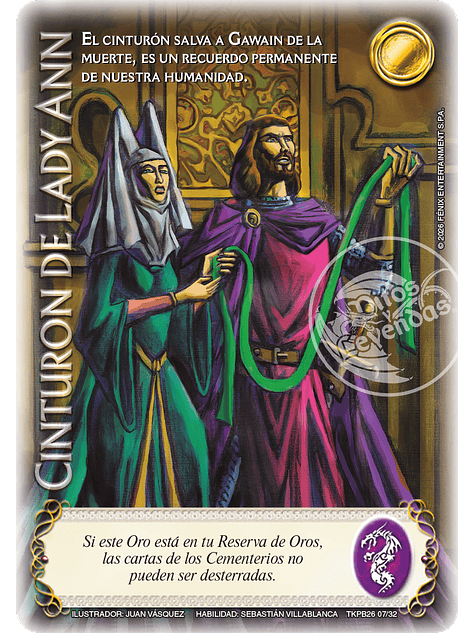 Cinturón de Lady Ann (TKPB26 - Desafío) 1