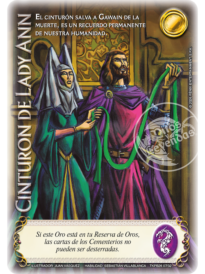 Cinturón de Lady Ann (TKPB26 - Desafío) 1