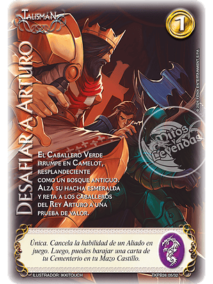 Desafiar a Arturo (TKPB26 - Desafío)