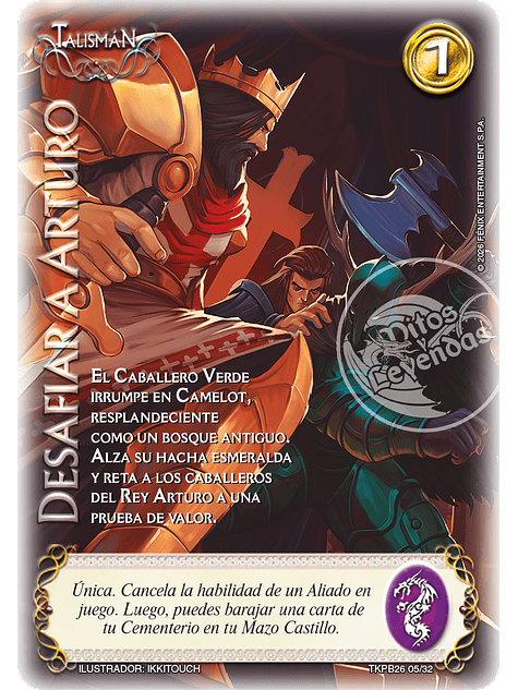 Desafiar a Arturo (TKPB26 - Desafío) 1