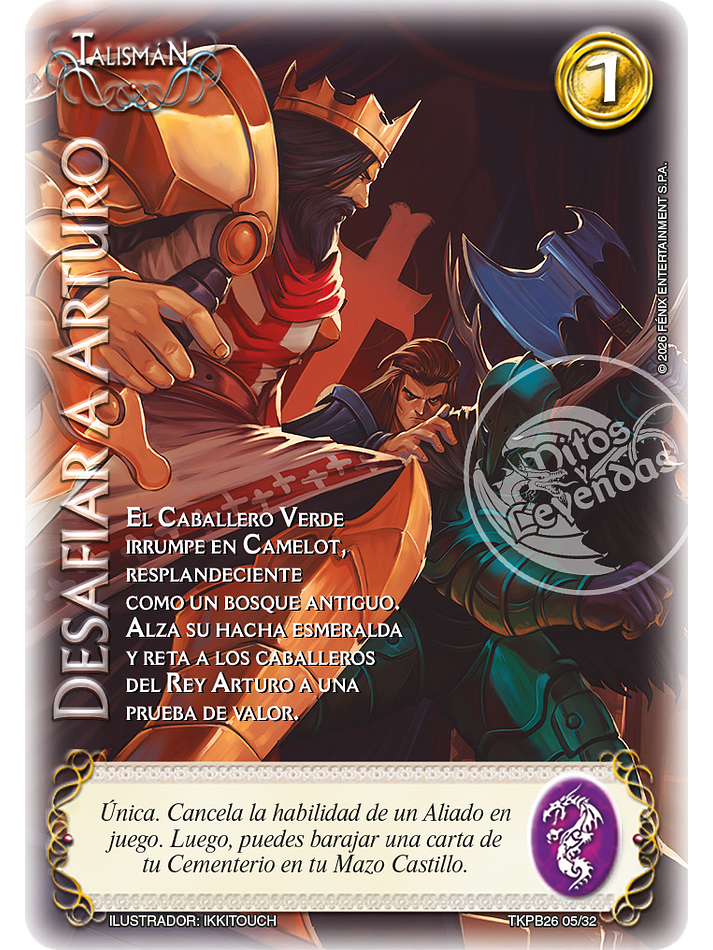 Desafiar a Arturo (TKPB26 - Desafío) 1