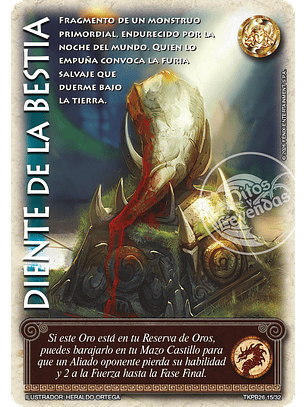 Diente de la Bestia (TKPB26 - Desafío)
