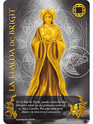 La Llama de Brigit (Secreta) (TKPB26 - Amatista)
