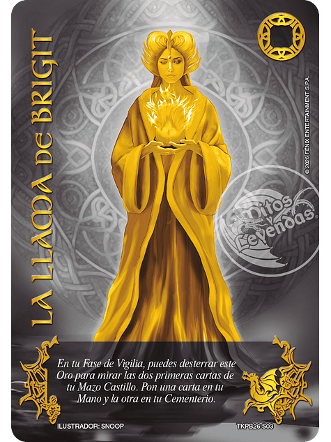 La Llama de Brigit (Secreta) (TKPB26 - Amatista) 1