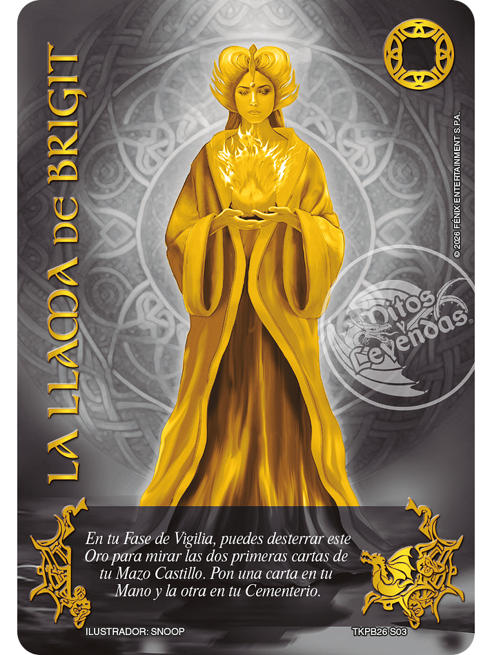 La Llama de Brigit (Secreta) (TKPB26 - Amatista) 1