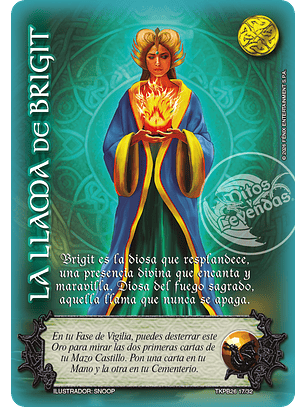 La Llama de Brigit (TKPB26 - Amatista)