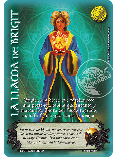 La Llama de Brigit (TKPB26 - Amatista) 1