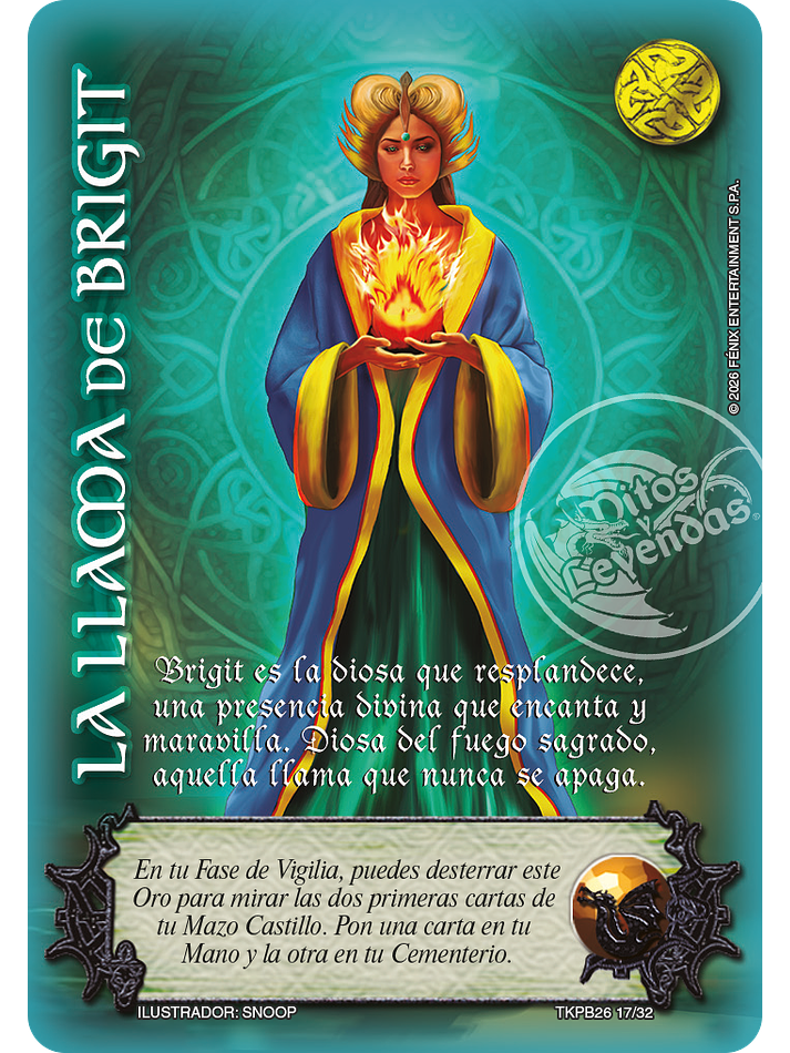 La Llama de Brigit (TKPB26 - Amatista) 1
