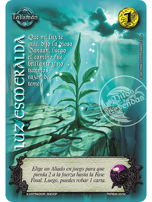 Luz Esmeralda (TKPB26 - Amatista)