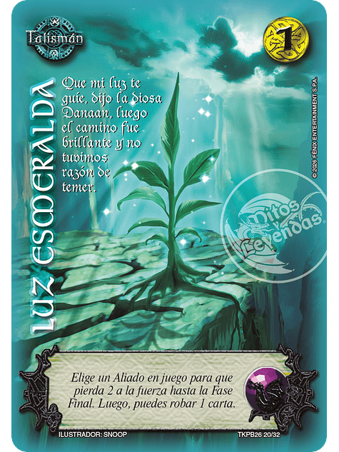 Luz Esmeralda (TKPB26 - Amatista) 1