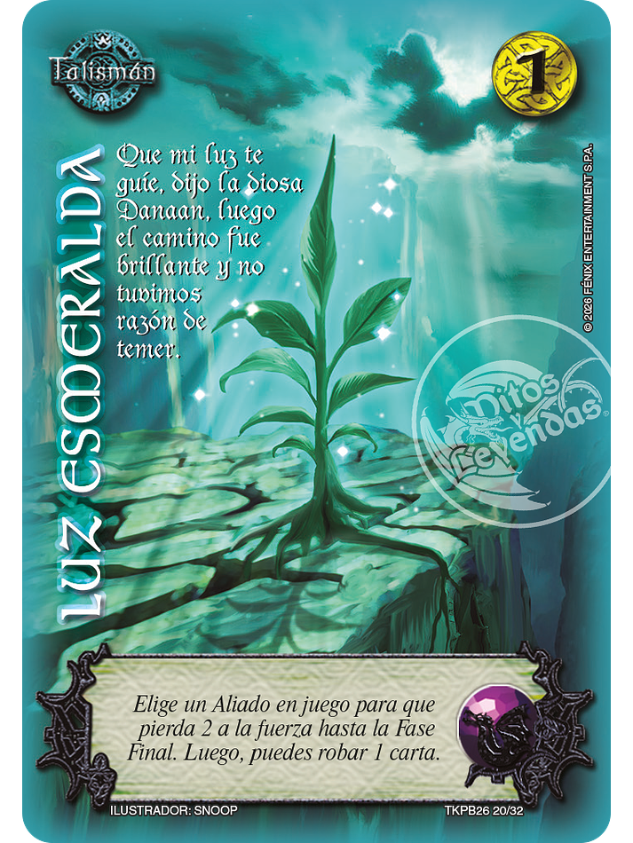Luz Esmeralda (TKPB26 - Amatista) 1