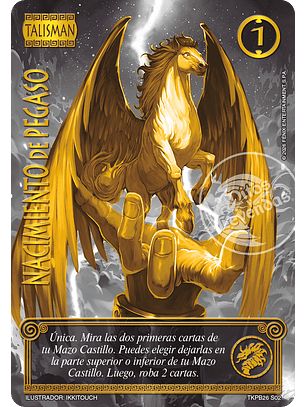 Nacimiento de Pegaso (Secreta) (TKPB26 - Desafío)