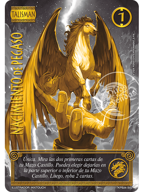 Nacimiento de Pegaso (Secreta) (TKPB26 - Desafío) 1