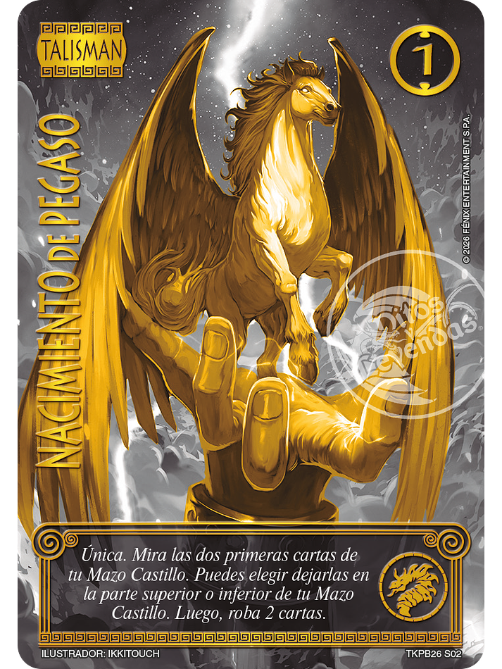 Nacimiento de Pegaso (Secreta) (TKPB26 - Desafío) 1