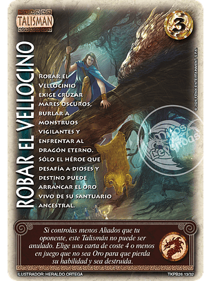 Robar el Vellocino (TKPB26 - Desafío)