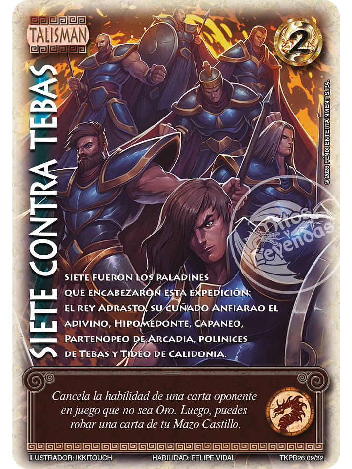 Siete contra Tebas (TKPB26 - Desafío) 1