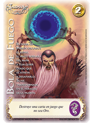 Bola De Fuego (Kit Zombies)