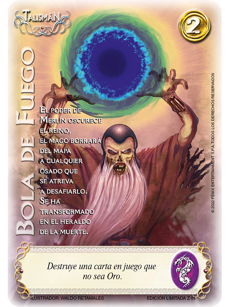 Bola De Fuego (Kit Zombies) 1