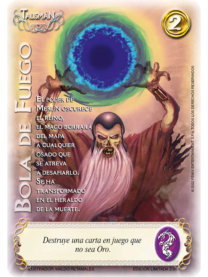 Bola De Fuego (Kit Zombies) 1