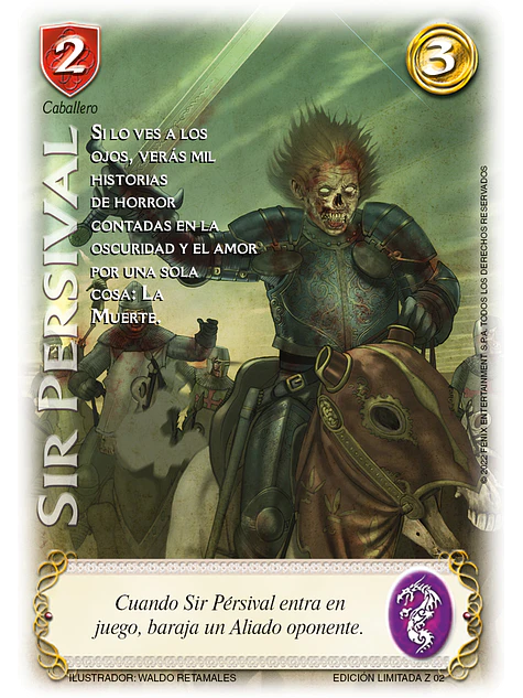 Sir Persival (Kit Zombies) 1