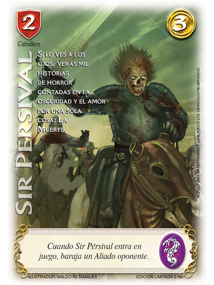 Sir Persival (Kit Zombies) 1