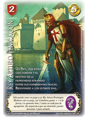 Rey Arturo Pendragon (Kit Zombies)