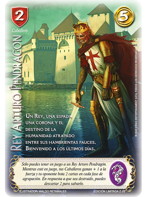 Rey Arturo Pendragon (Kit Zombies) 1