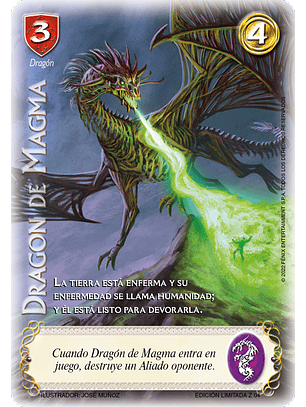 Dragon De Magma (Kit Zombies)