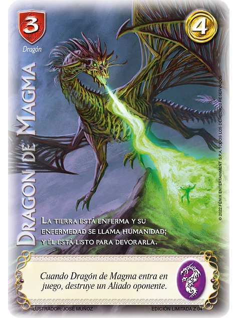 Dragon De Magma (Kit Zombies) 1