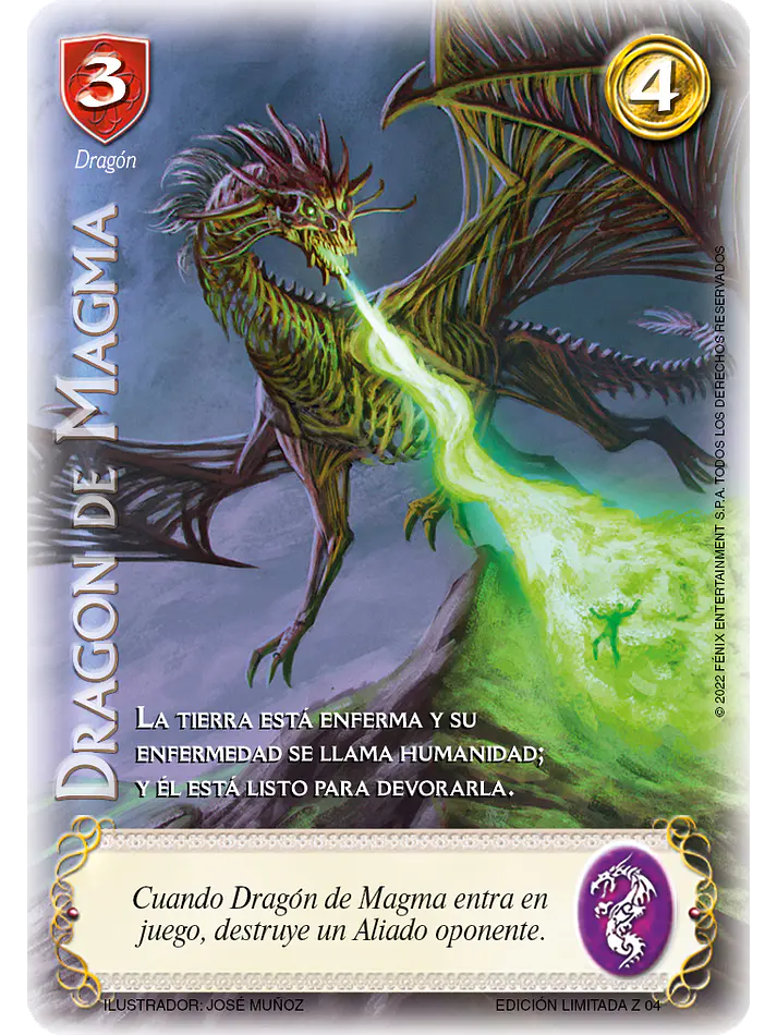 Dragon De Magma (Kit Zombies) 1