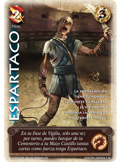 Espartaco (Kit Zombies) 1