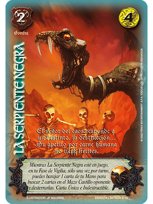 La Serpiente Negra (Kit Zombies)